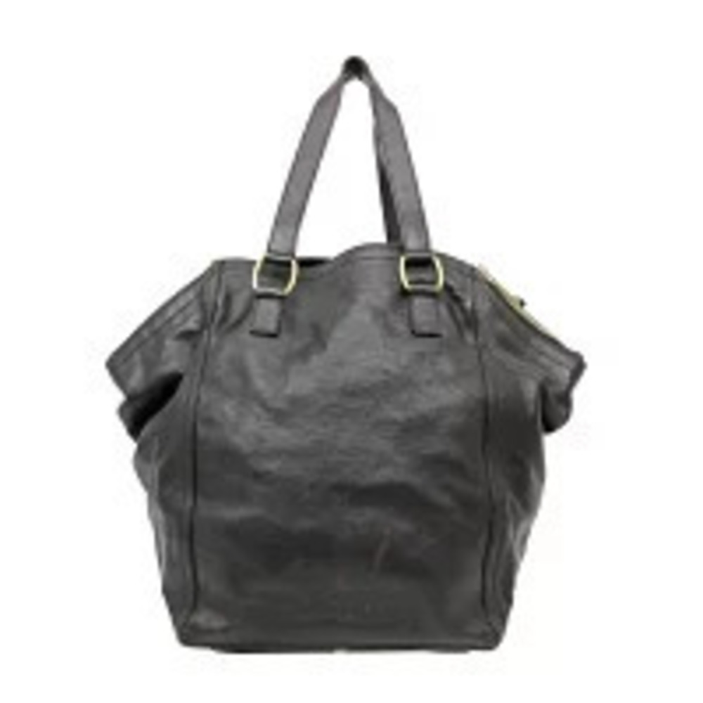 Saint Laurent Bag Handbag Brown Tote Rive Dark Downtown Gauche